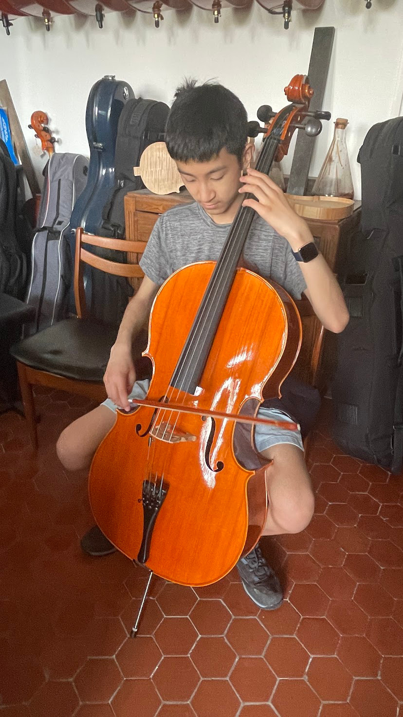 nice trying cello