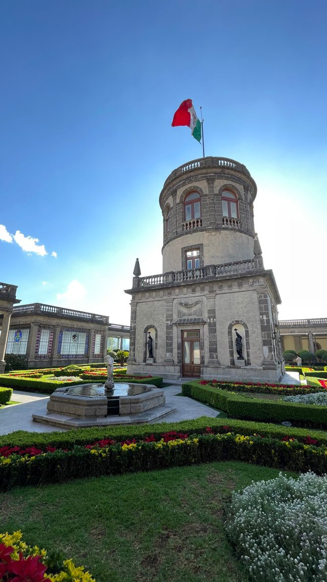 cdmx chaupec castle tower