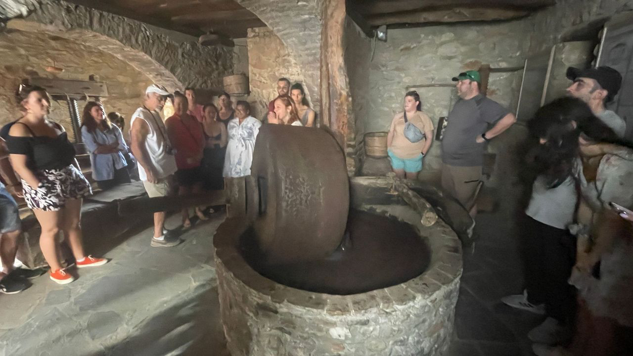 naxos old olive mill