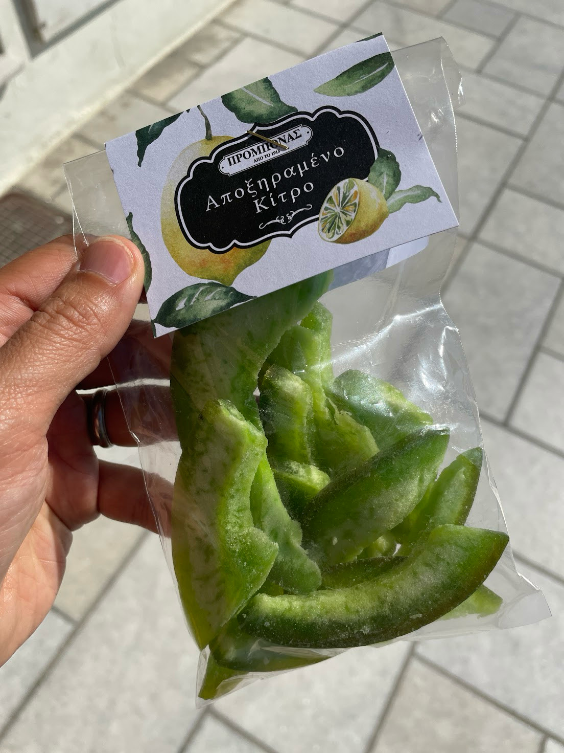 naxos kitron candy