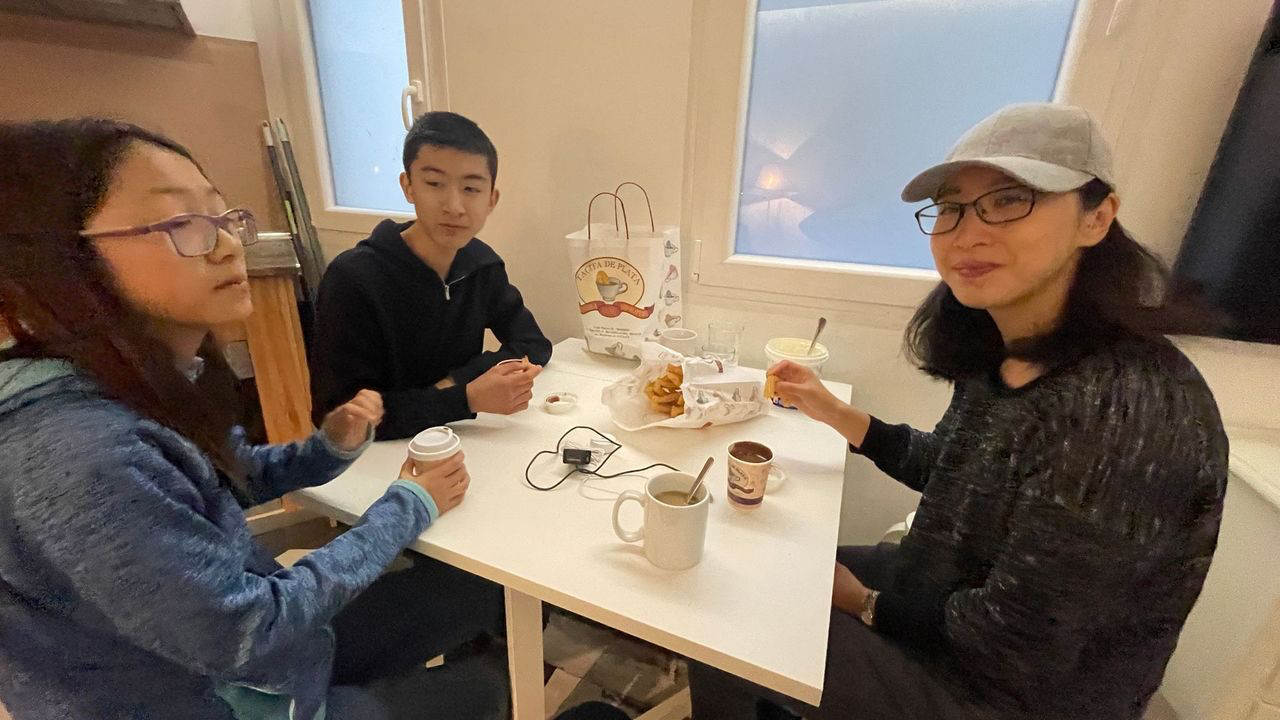 madrid churros before leave