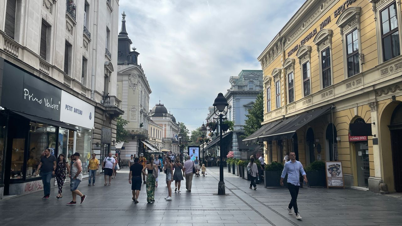 belgrade european street