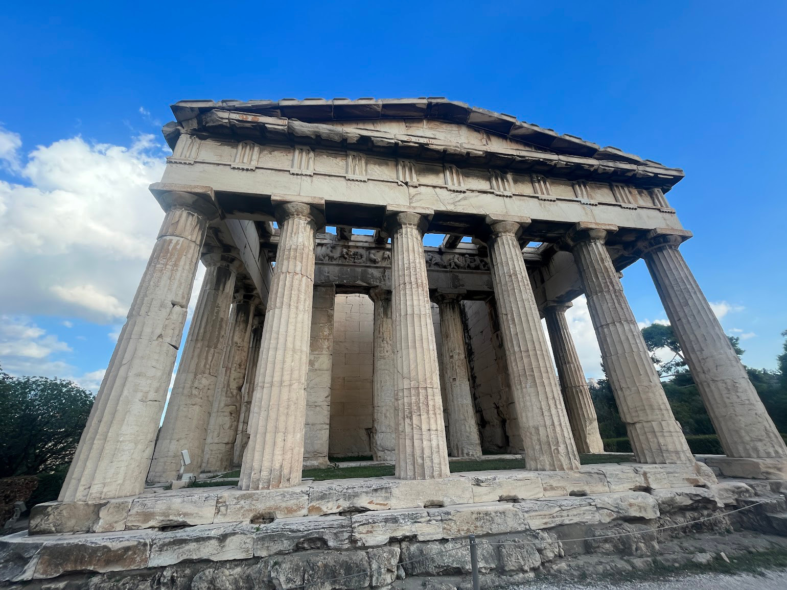 athens agora temple