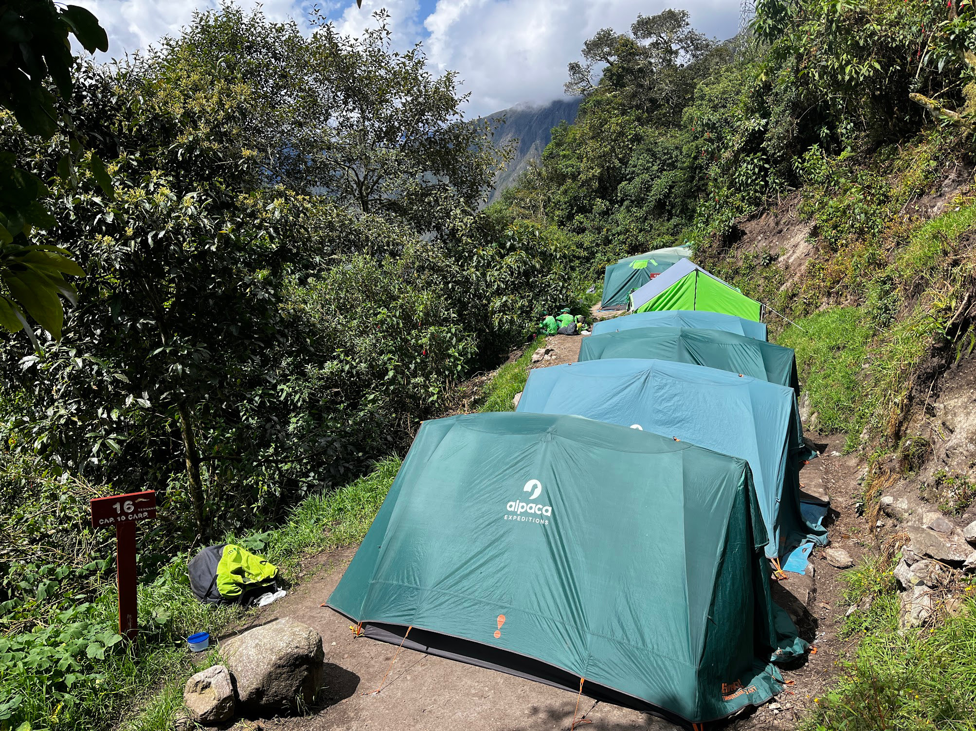 inca trail green machines