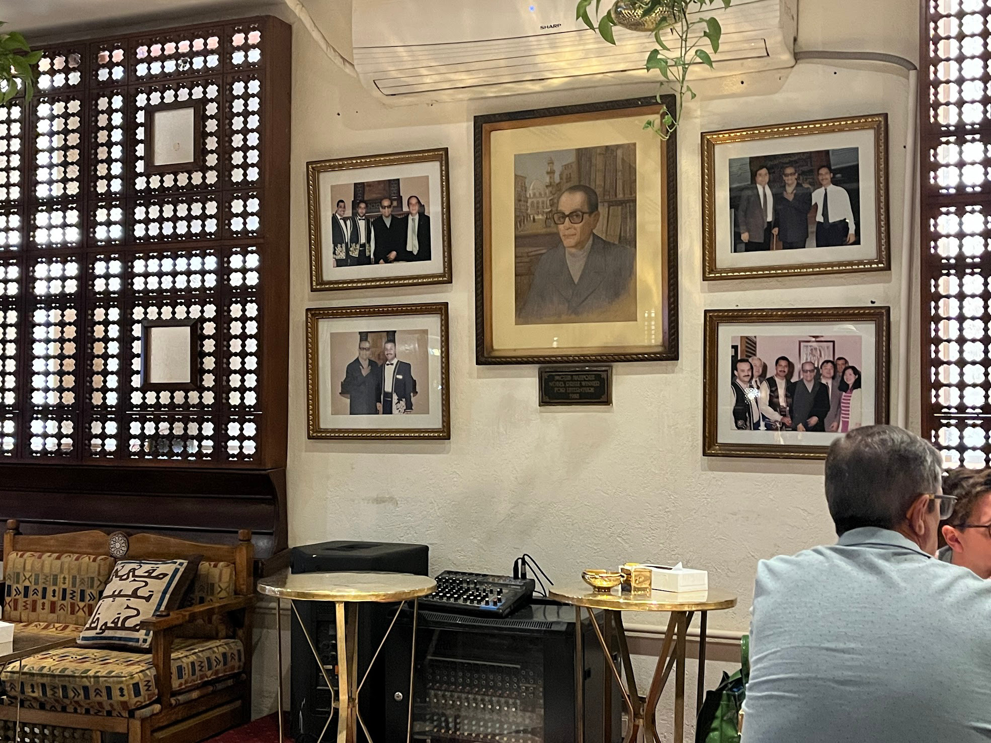 cairo market writer cafe