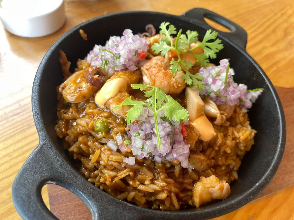 Lima arroz marisco