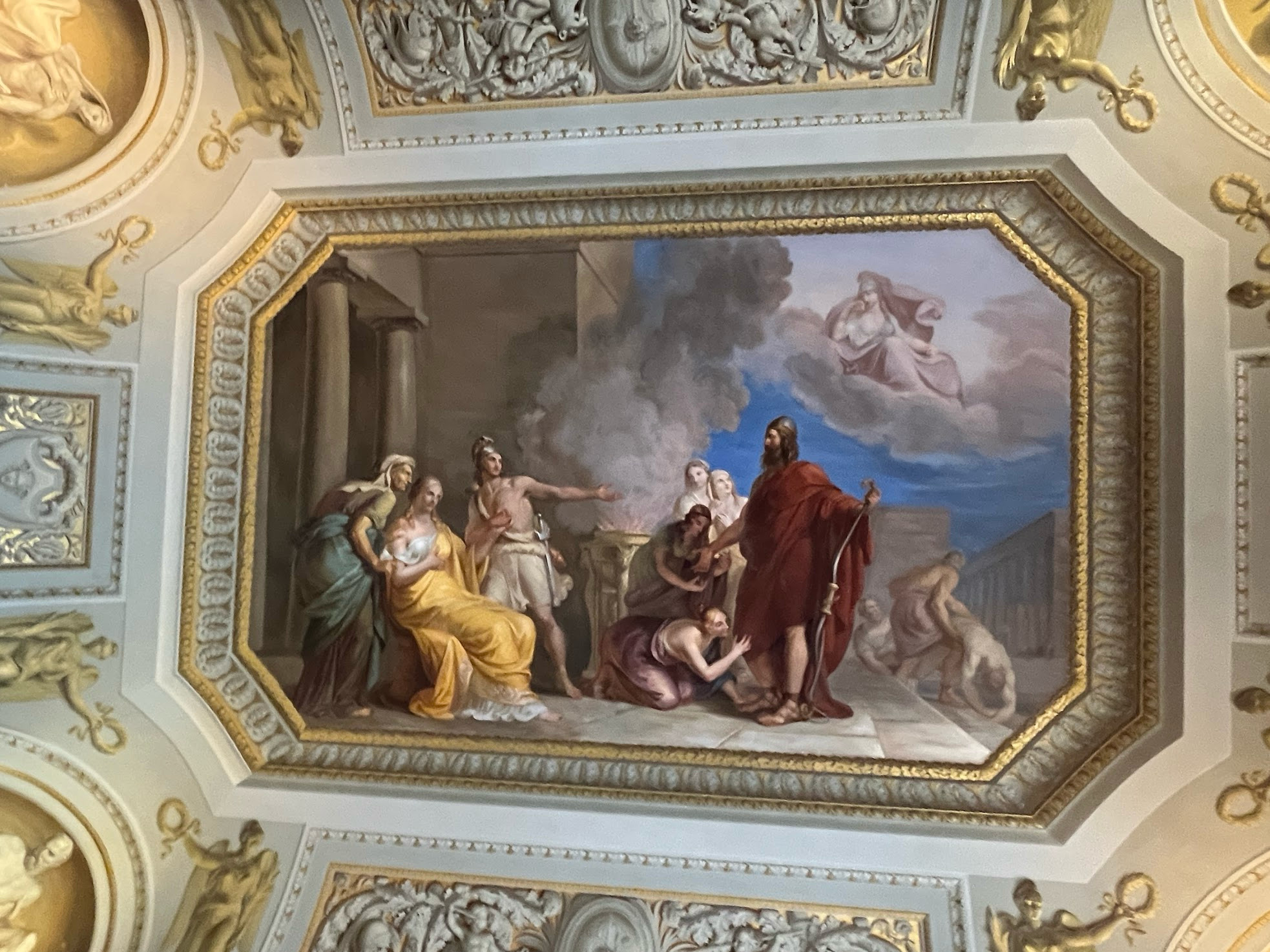 ceiling painting pritti