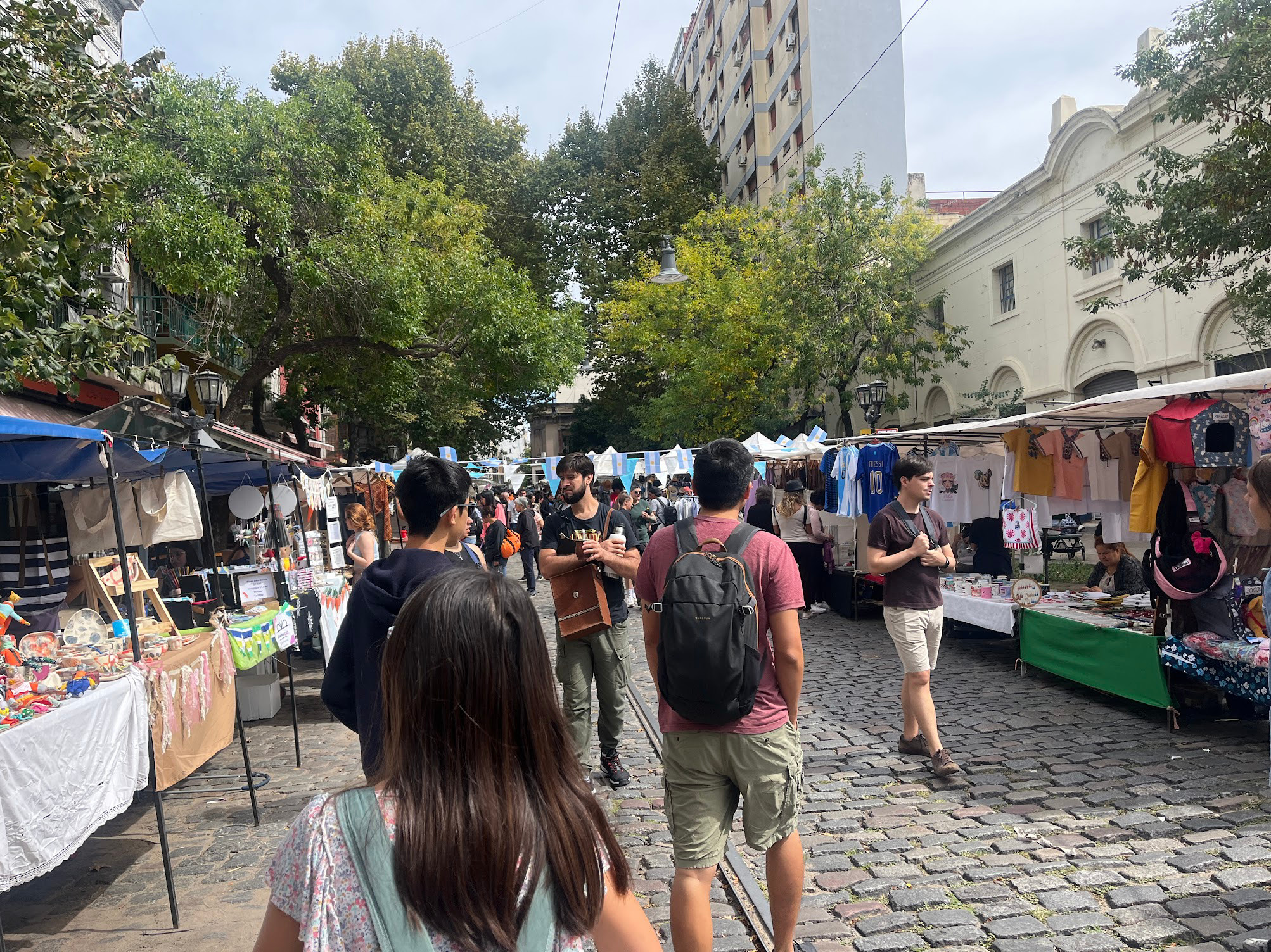 BA San Telmo flea market