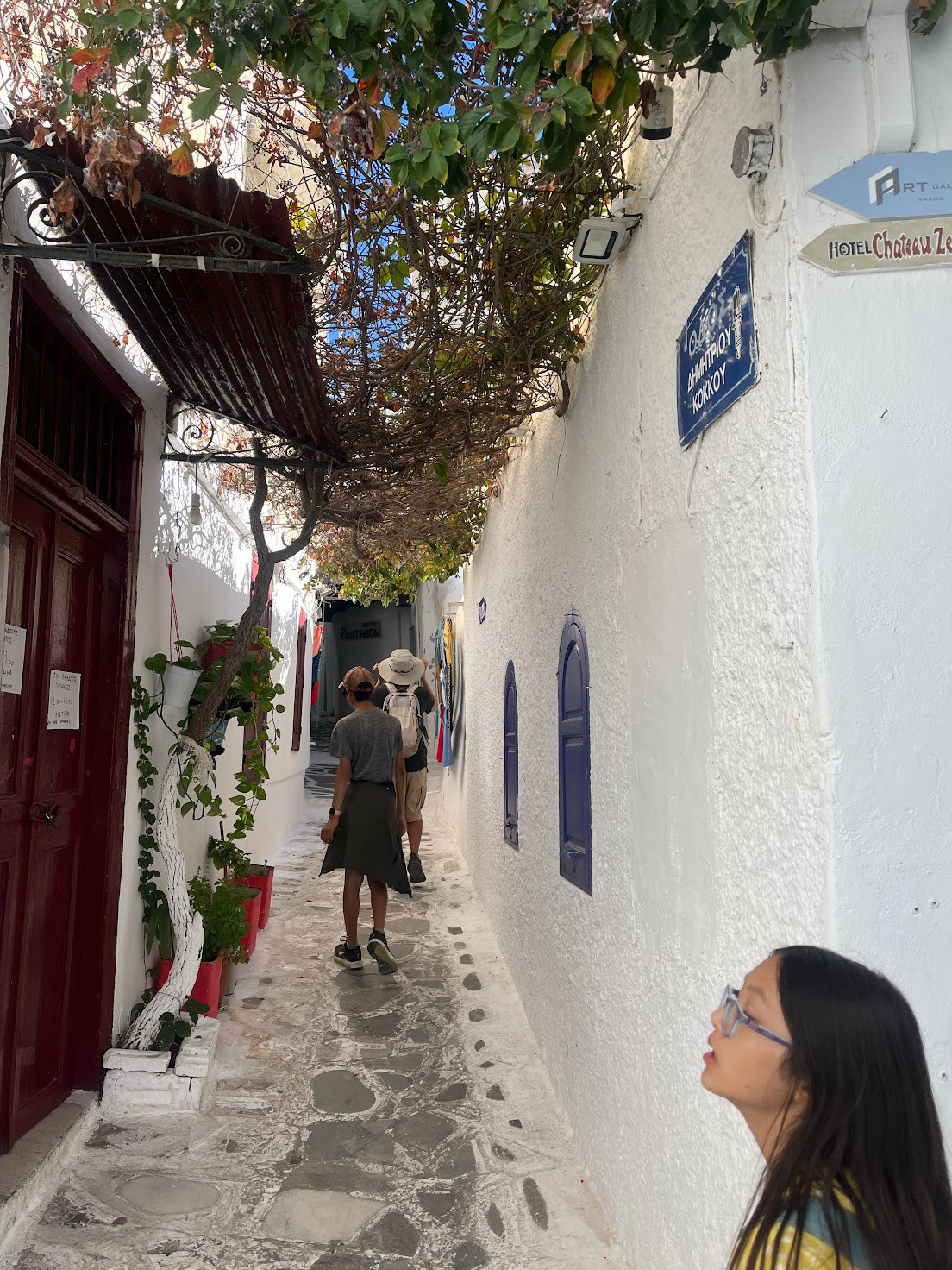 naxos citadel street