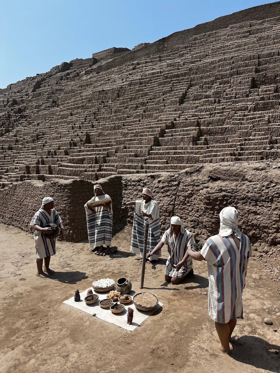Lima Pucllana ceremony