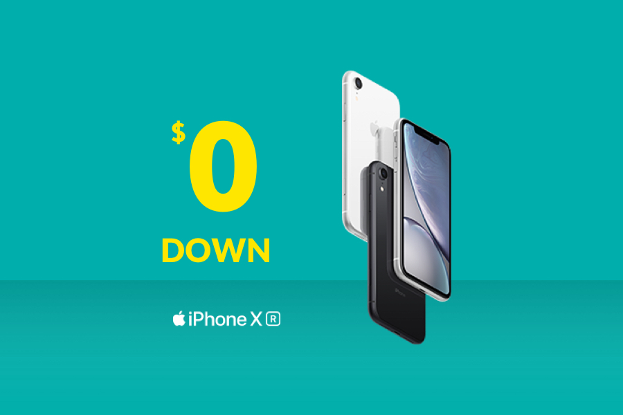 The iPhone XR from Fido