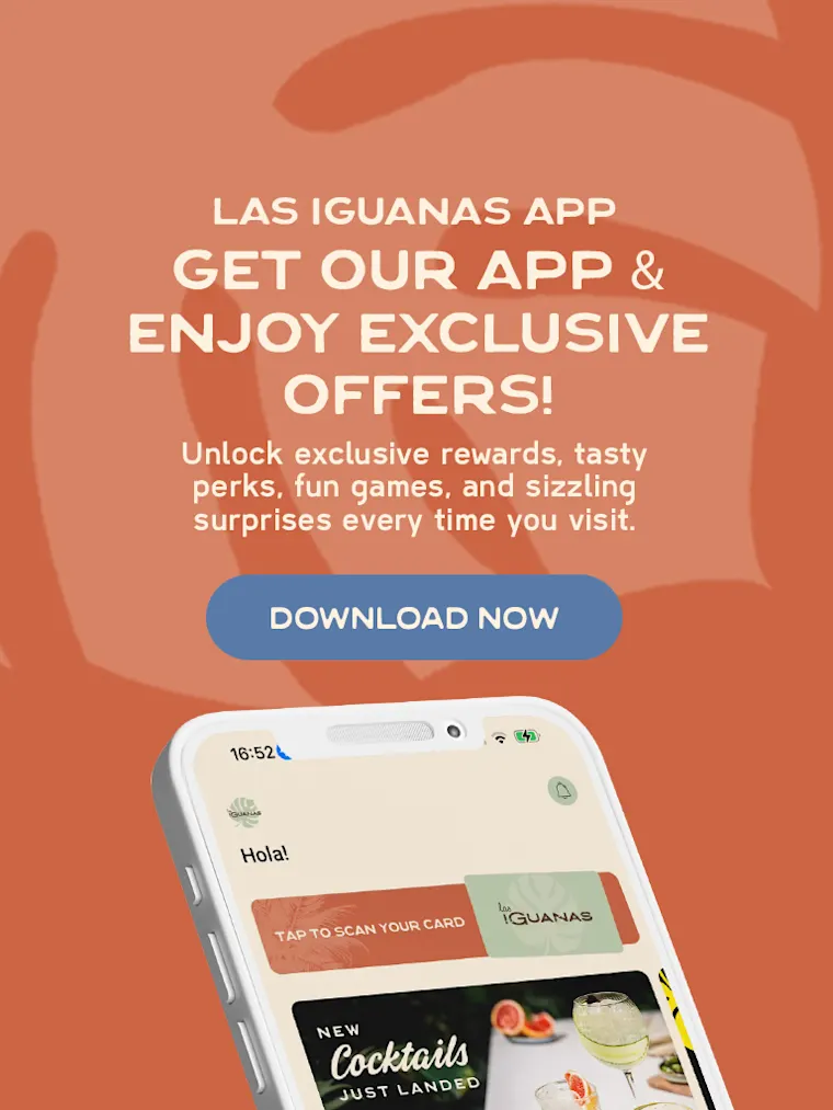 Las Iguanas Loyalty Scheme Mobile