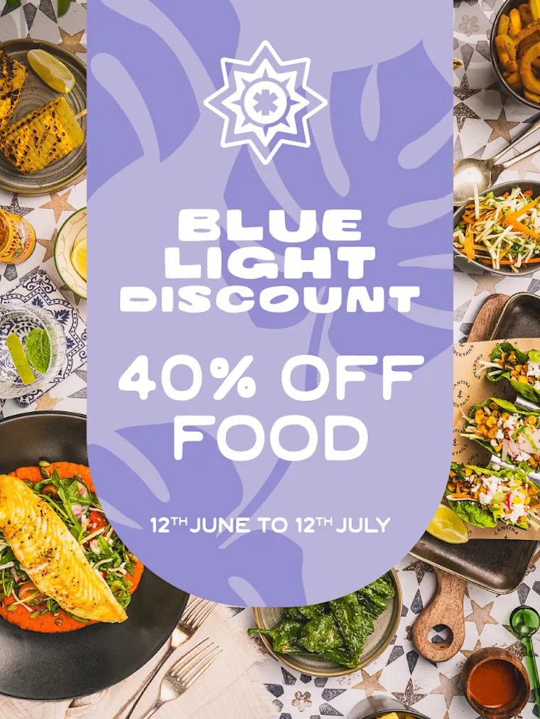 Las Iguanas Blue Light Discount 