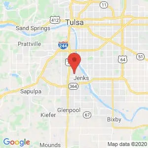Tulsa Hills Storage map