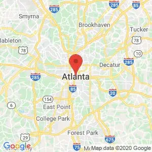 Atlanta map