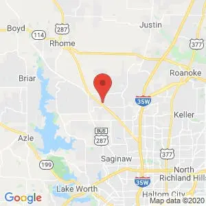 North Fort Worth Storage map