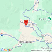 Map for KOA - Denver West / Central City KOA