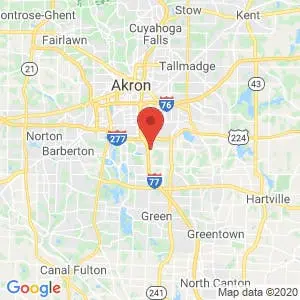 Arlington Self Storage map