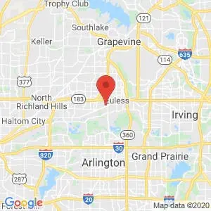 Extra Space Storage – W Euless Blvd. map