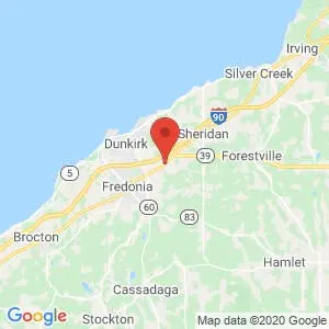 Dunkirk Fredonia Self Storage map