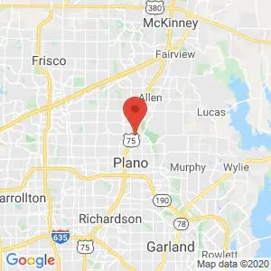 Plano RV & Boat Storage map