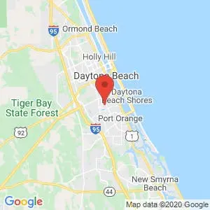 South Daytona Storage and Offices map