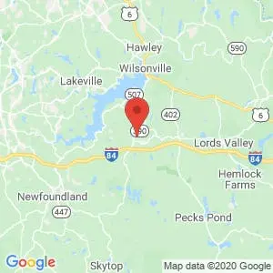 Pocono Mountain Mini Storage map