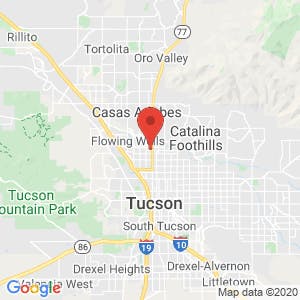 American Self Storage – Tucson map