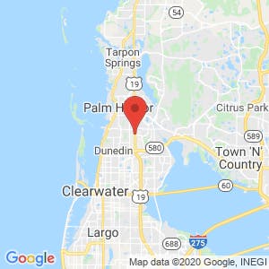 Tropicana Mini Storage – Clearwater map