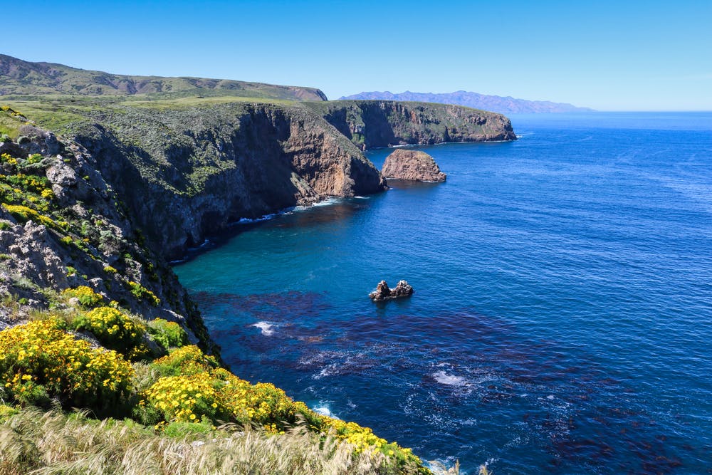 A view of Channel Islands National Park