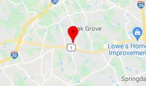 Map for Barnyard RV Park