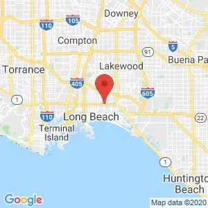 Pouch Self Storage and RV – Long Beach map