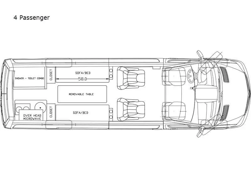 Avenger RV Class B Camping Van