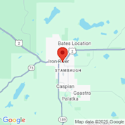 Map for Iron River RV Park