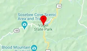 Map for Vogel State Park