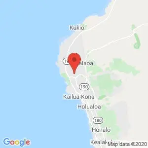 Kailua-Kona Self Storage – Hulikoa Drive map