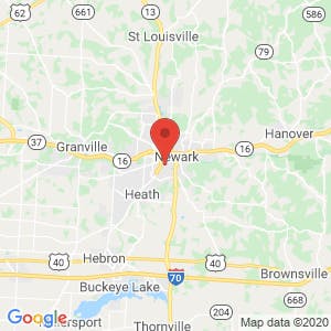 Mid-Ohio Warehouses map