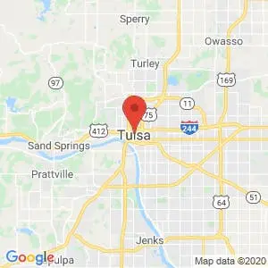 Tulsa map