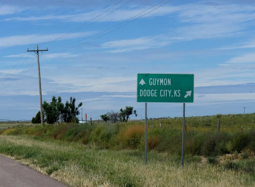 Amarillo to Guymon Road Trip Section Image
