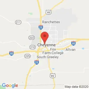 Cheyenne map