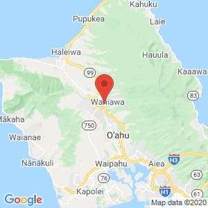Wahiawa Self Storage map
