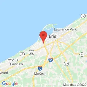 U-Haul Moving & Storage of Westside Erie map