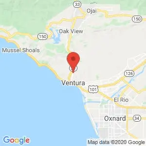 Ventura Avenue Self Storage map