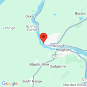 Map for Hancock Recreation Area - Beach & Campground