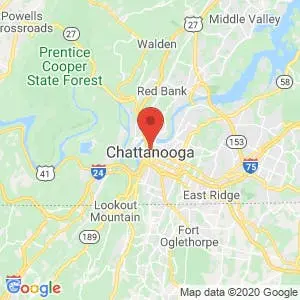 Chattanooga map