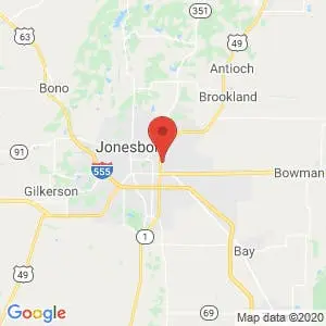 Jonesboro U Storage map
