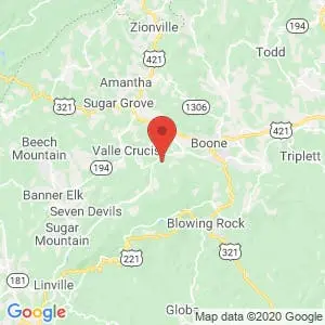 High Country Storage Units map