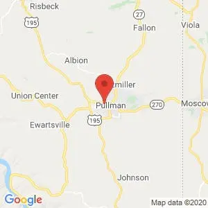 Pullman Mini Storage map
