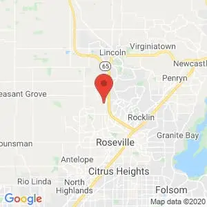 Placer RV Storage map