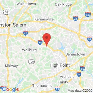 AAA Self Storage at High Point Rd map